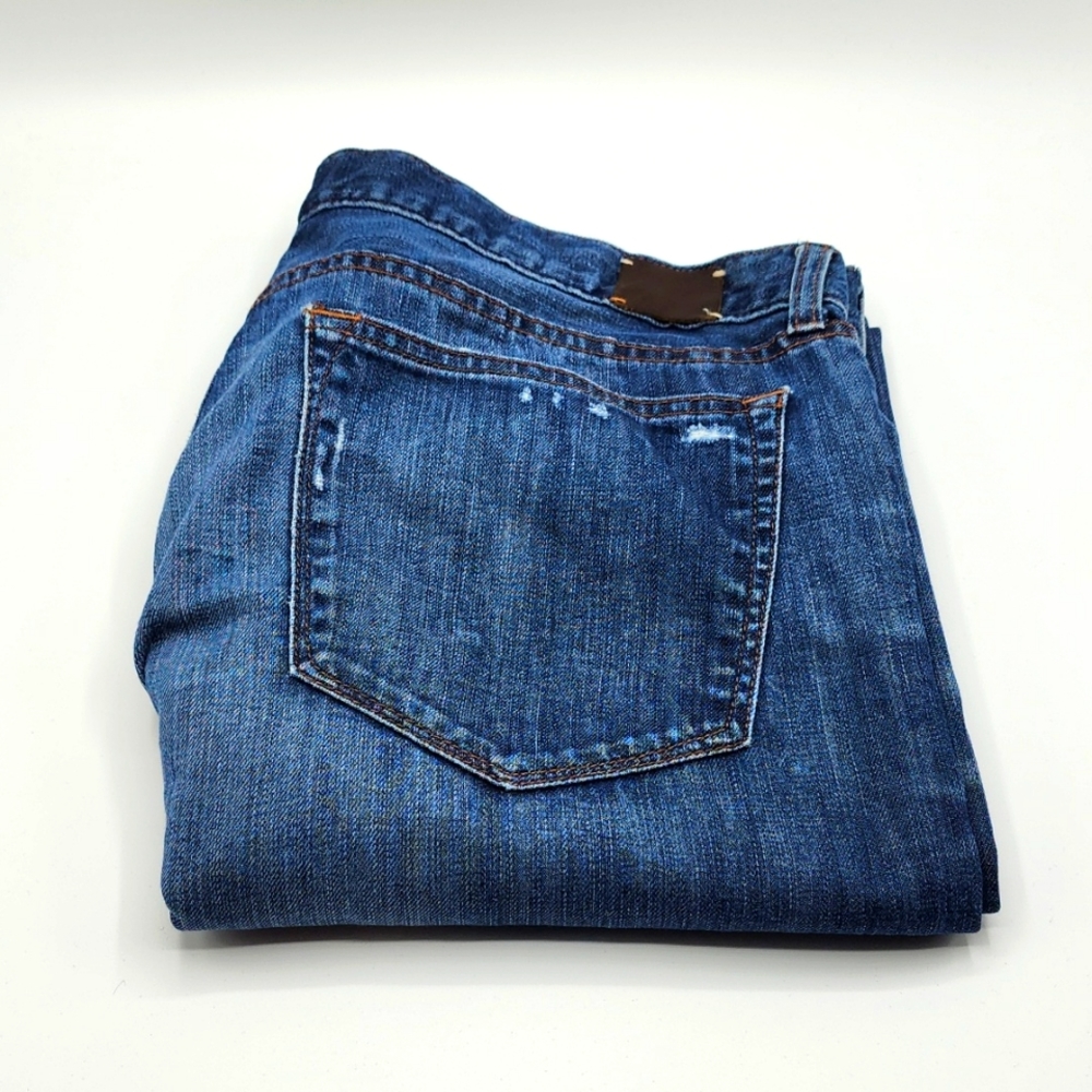 Vintage Banana Republic Distressed Boyfriend Jeans, Denim, Size 32